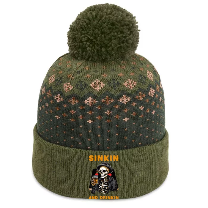 Cornhole The Baniff Cuffed Pom Beanie