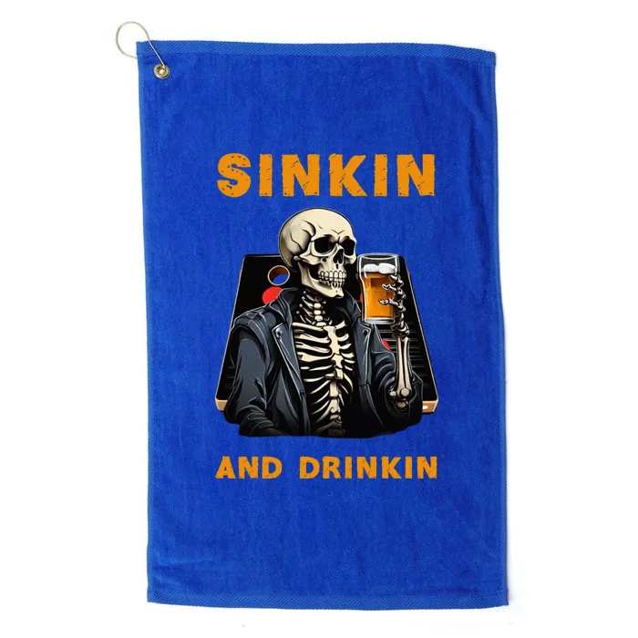 Cornhole Platinum Collection Golf Towel