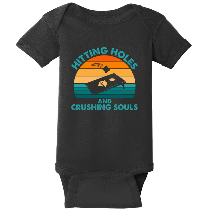 Cornhole Baby Bodysuit