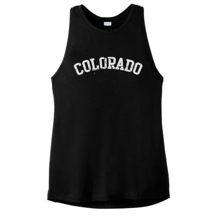 Colorado Ladies Tri-Blend Wicking Tank