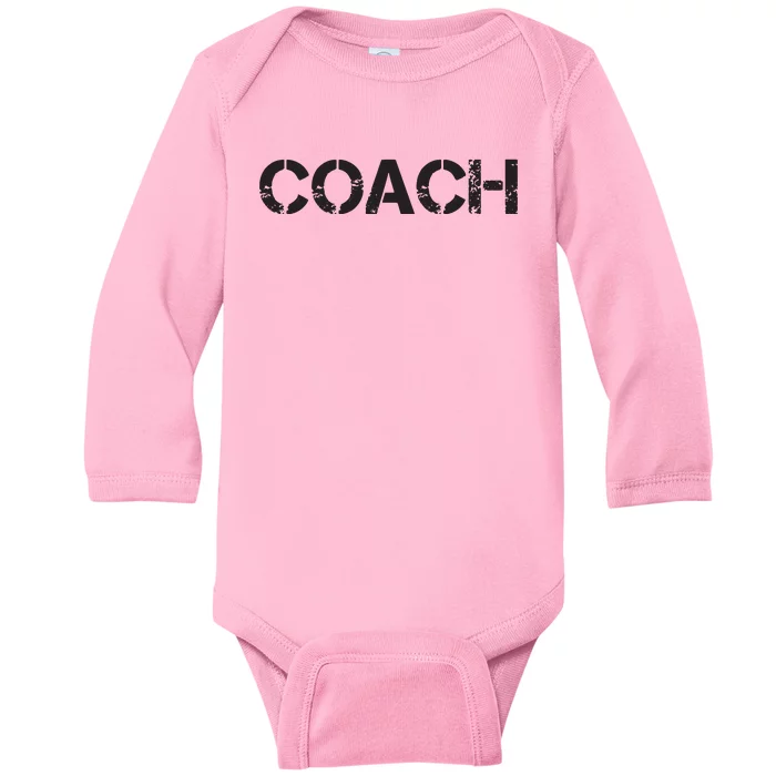 Coach Baby Long Sleeve Bodysuit