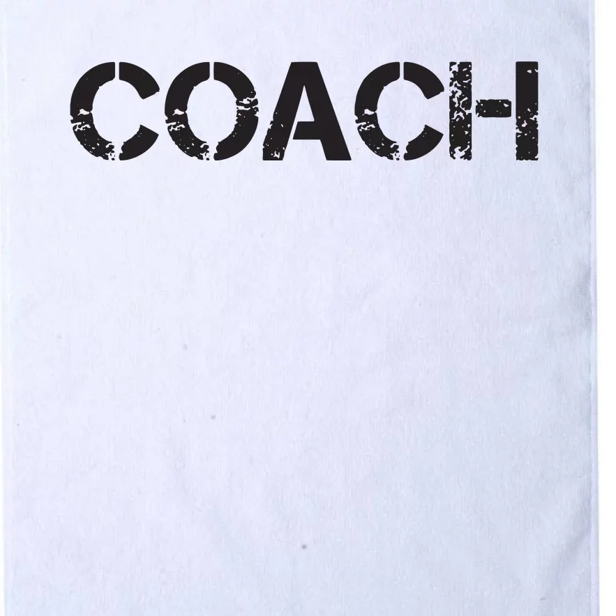 Coach Platinum Collection Golf Towel