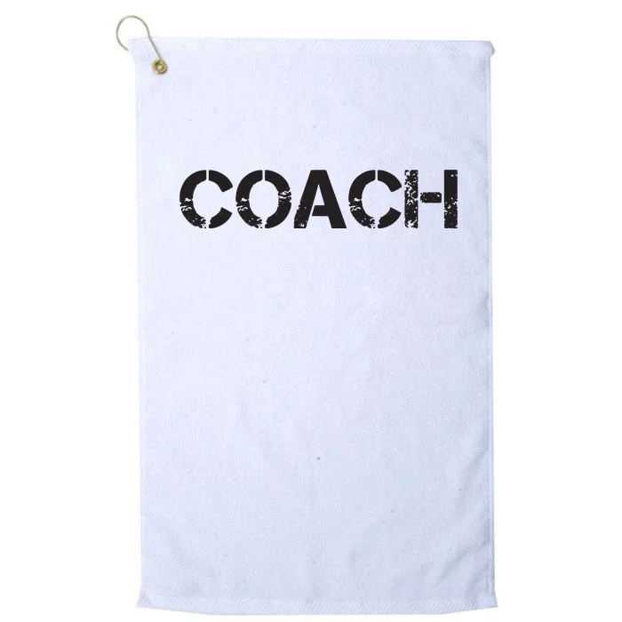 Coach Platinum Collection Golf Towel