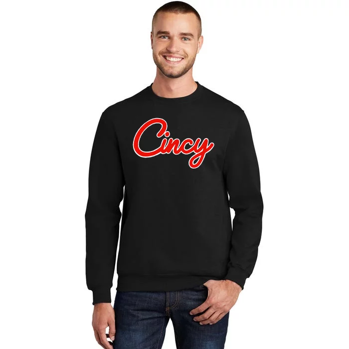 Cincy Cincinnati Ohio Retro Style Vintage Sweatshirt