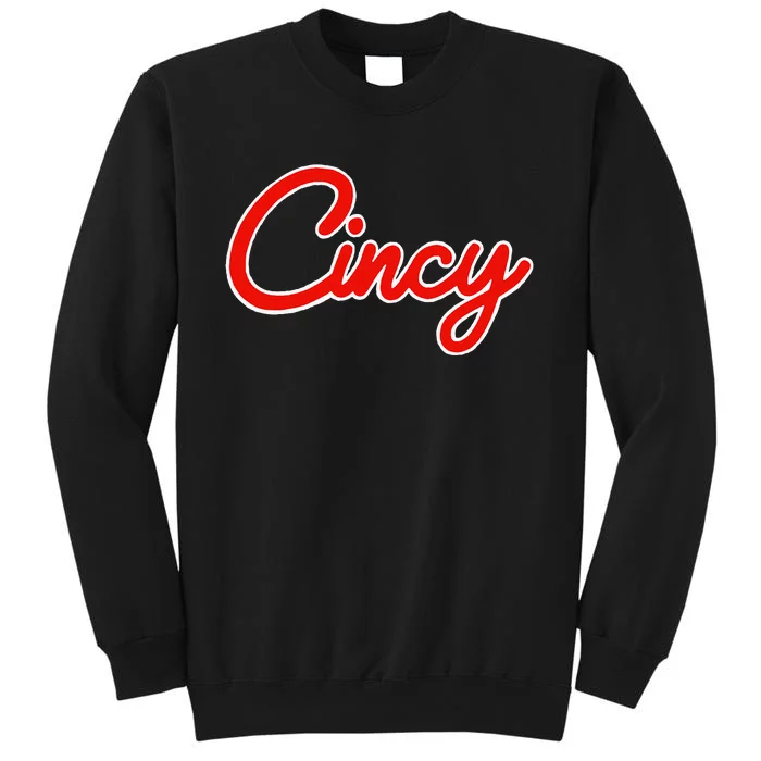 Cincy Cincinnati Ohio Retro Style Vintage Sweatshirt