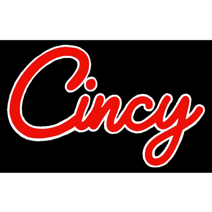 Cincy Cincinnati Ohio Retro Style Vintage Bumper Sticker