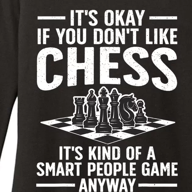 Cool Chess Players Art For Men Kids Chess Lover Novelty Womens CVC Long Sleeve Shirt