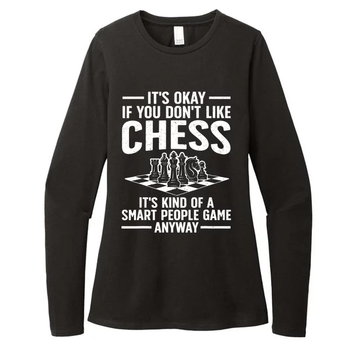 Cool Chess Players Art For Men Kids Chess Lover Novelty Womens CVC Long Sleeve Shirt