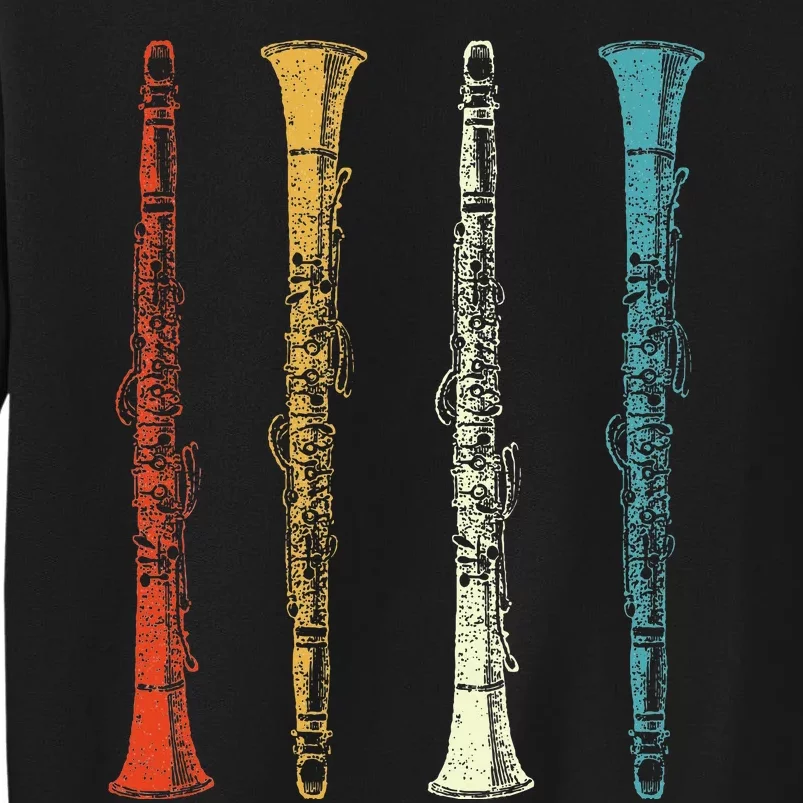 Clarinets Clarinet Player Clarinetist Woodwind Tall Sweatshirt