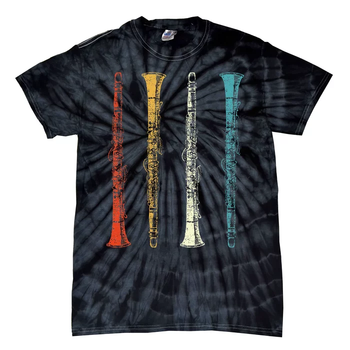 Clarinets Clarinet Player Clarinetist Woodwind Tie-Dye T-Shirt