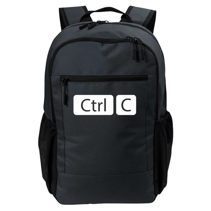 Control Copy Paste Ctrl+c Gift Daily Commute Backpack