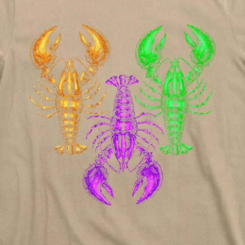 Carnival Costume Party Parade Crawfish Lover Gift Mardi Gras T-Shirt