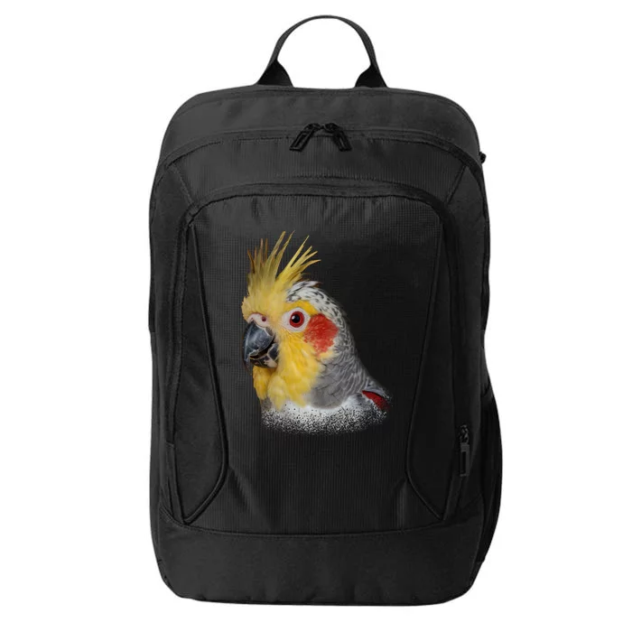 Captivating Cockatiel Portrait City Backpack