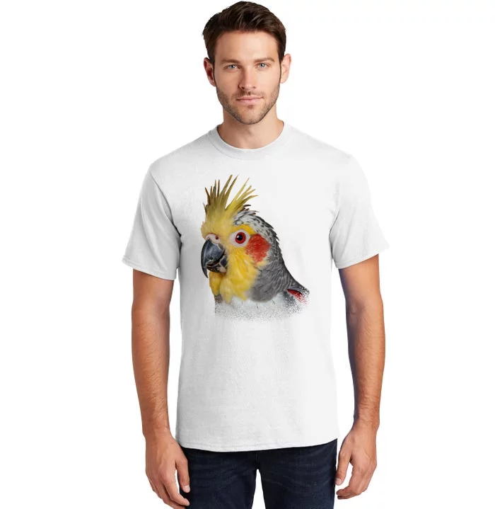 Captivating Cockatiel Portrait Tall T-Shirt