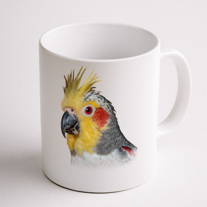 Captivating Cockatiel Portrait Front & Back Coffee Mug