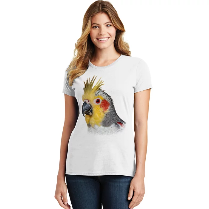 Captivating Cockatiel Portrait Women's T-Shirt