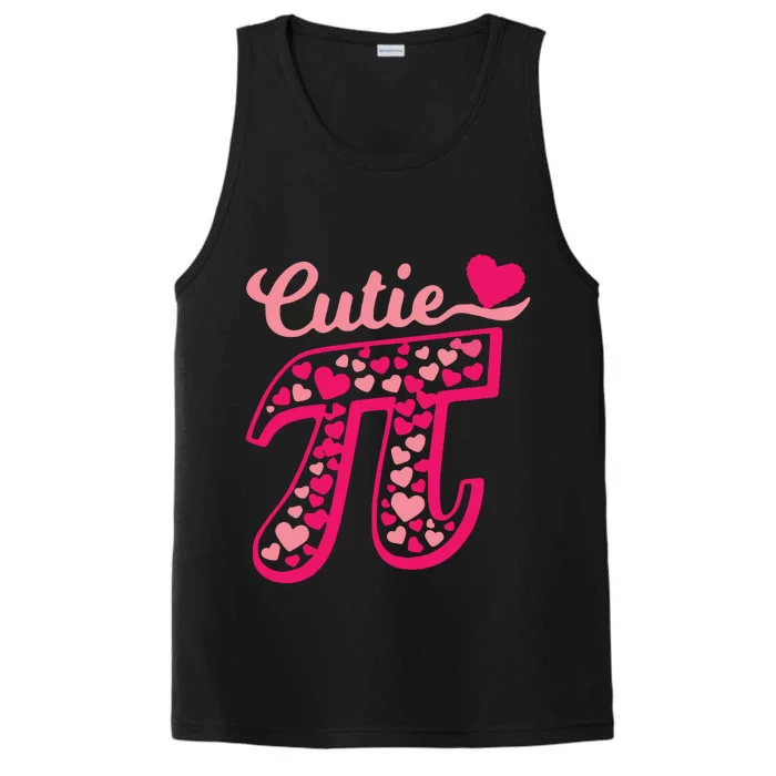 Cool Cutie Pi Love Pi Performance Tank