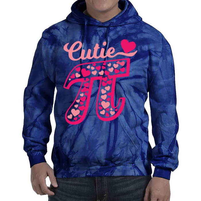 Cool Cutie Pi Love Pi Tie Dye Hoodie