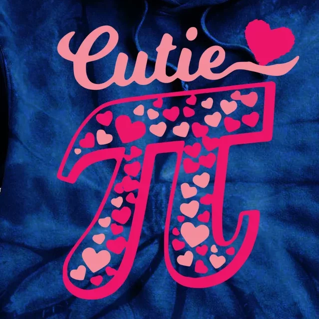 Cool Cutie Pi Love Pi Tie Dye Hoodie