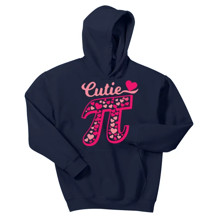 Cool Cutie Pi Love Pi Kids Hoodie