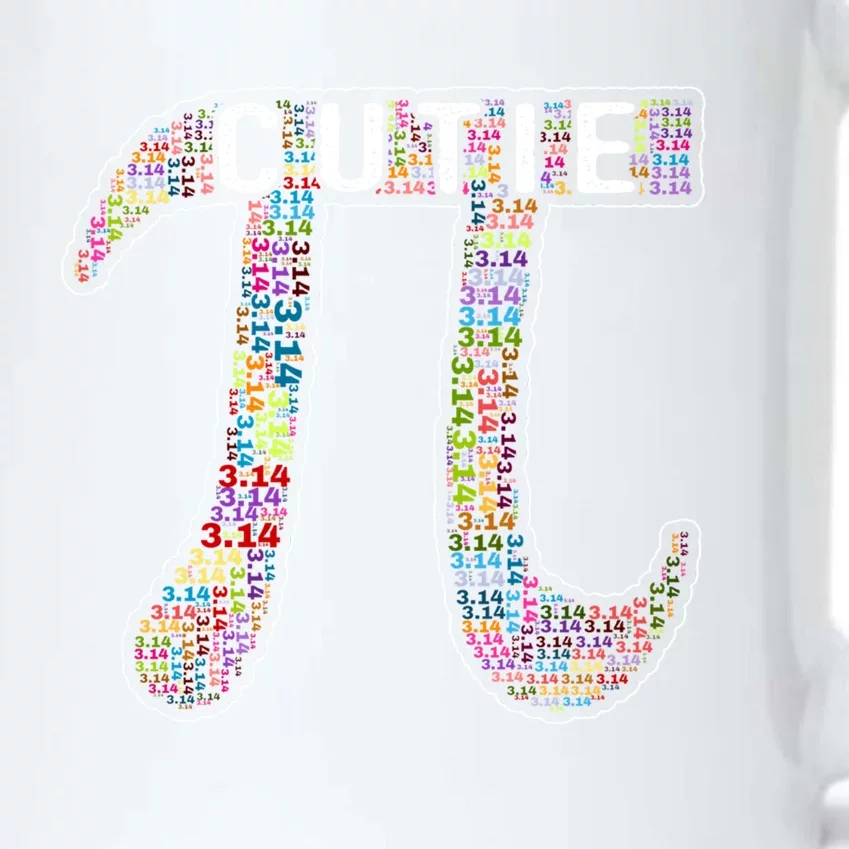 Cute Cutie Pi Gift I Fun Math Pie Pun Pi Day Gift Black Color Changing Mug