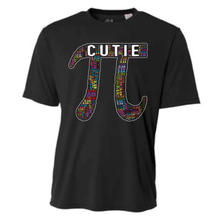 Cute Cutie Pi Gift I Fun Math Pie Pun Pi Day Gift Cooling Performance Crew T-Shirt