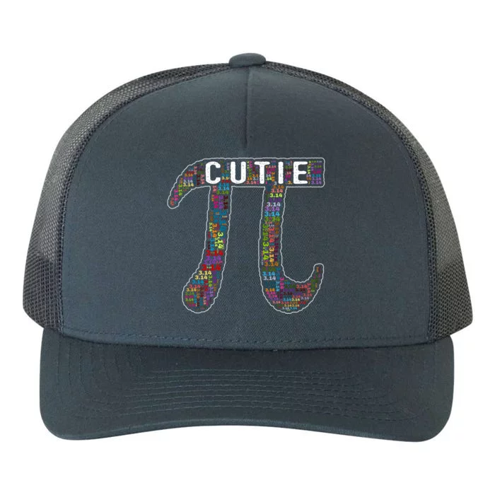 Cute Cutie Pi Gift I Fun Math Pie Pun Pi Day Gift Yupoong Adult 5-Panel Trucker Hat