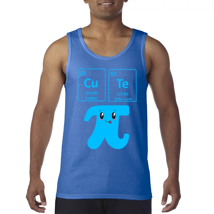 Cute Cutie Pi Pie Math Gift I Fun Math Geek Nerd Great Gift Tank Top