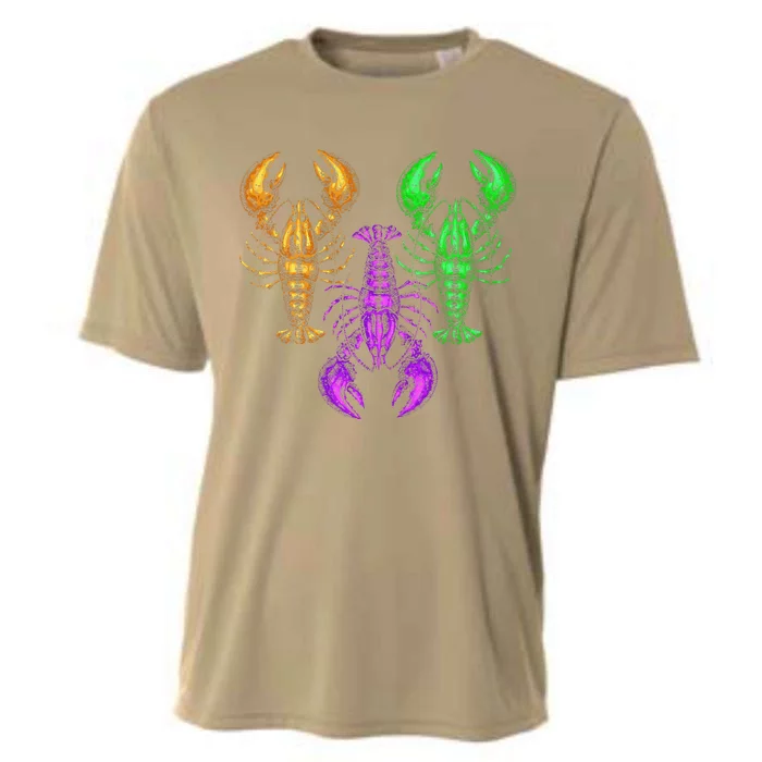 Carnival Costume Party Parade Crawfish Lover Gift Mardi Gras Cooling Performance Crew T-Shirt