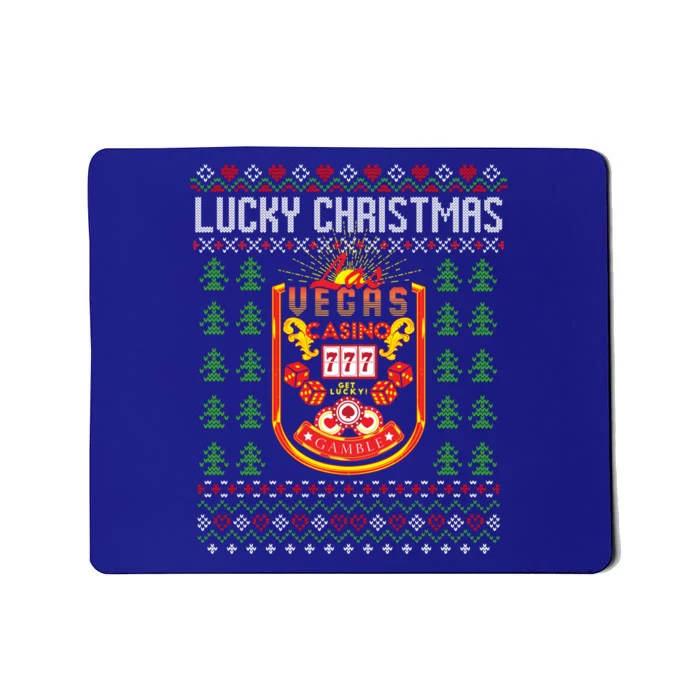 Christmas Casino Poker Gambling Las Vegas Ugly Xmas Sweater Meaningful Gift Mousepad