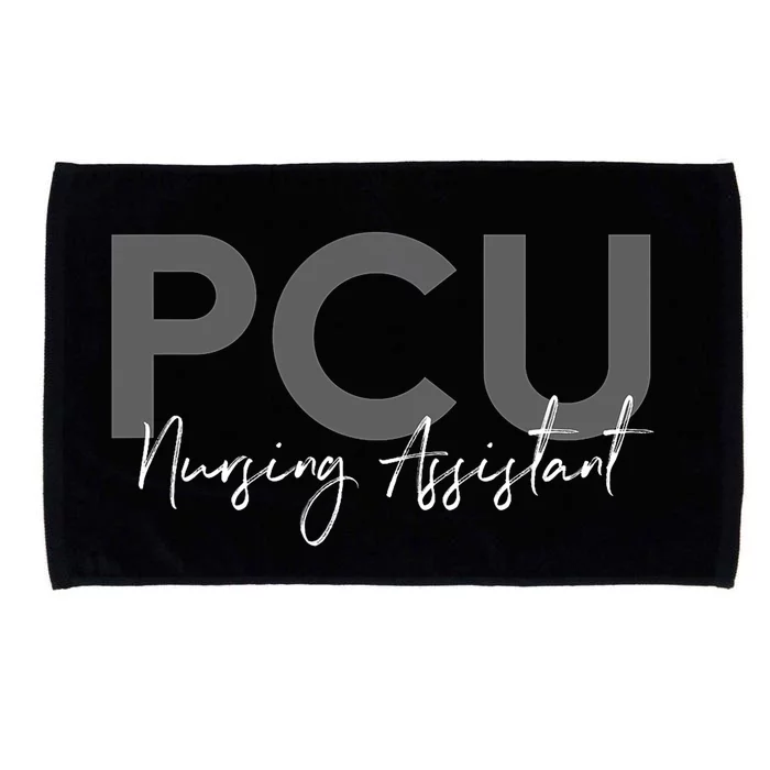 Cna Certified Pcu Nursing Assistant Medical Microfiber Hand Towel