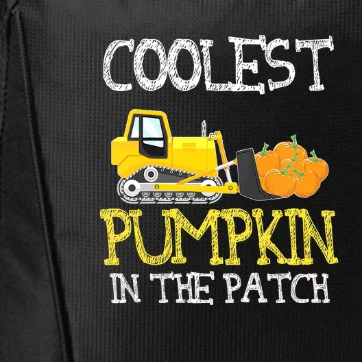 Cutest Coolest Pumpkin In The Patch Halloween Boys Gift City Backpack