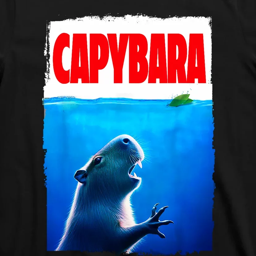 Classic Capybara Paws Lover Animals Outfits Capybaras Kawai T-Shirt