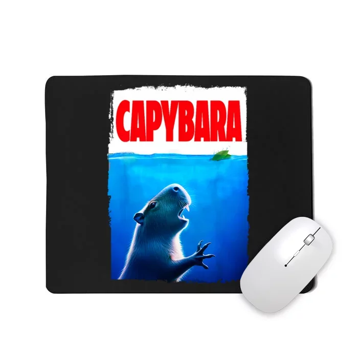 Classic Capybara Paws Lover Animals Outfits Capybaras Kawai Mousepad