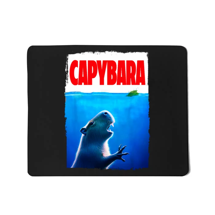 Classic Capybara Paws Lover Animals Outfits Capybaras Kawai Mousepad