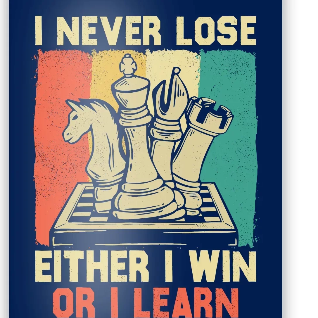 Cool Chess Piece Lovers Teen Boy Gifts For Chess Players Poster