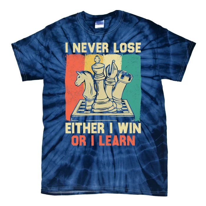 Cool Chess Piece Lovers Teen Boy Gifts For Chess Players Tie-Dye T-Shirt