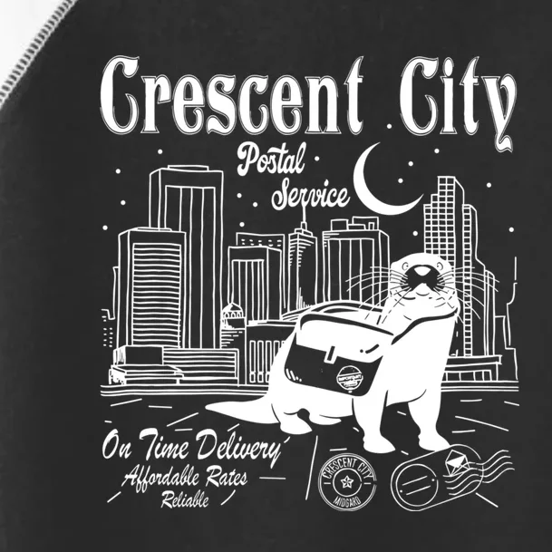 Crescent City Postal Service Messenger Otter Crescent City Toddler Fine Jersey T-Shirt