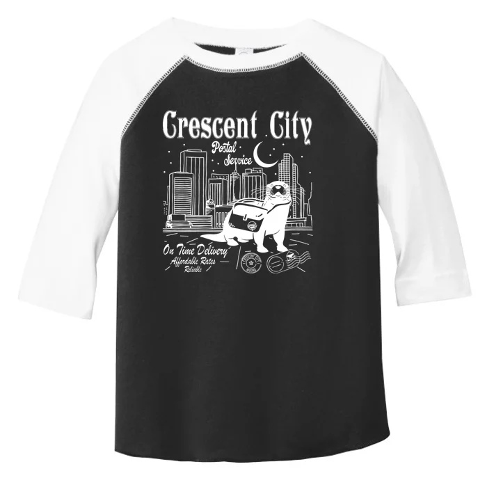 Crescent City Postal Service Messenger Otter Crescent City Toddler Fine Jersey T-Shirt