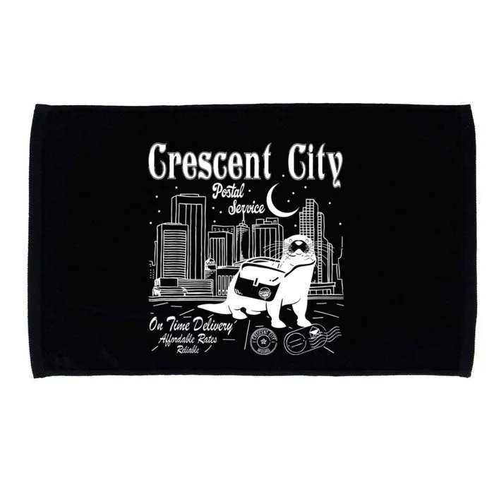 Crescent City Postal Service Messenger Otter Crescent City Microfiber Hand Towel