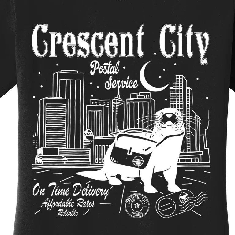 Crescent City Postal Service Messenger Otter Crescent City Women's T-Shirt