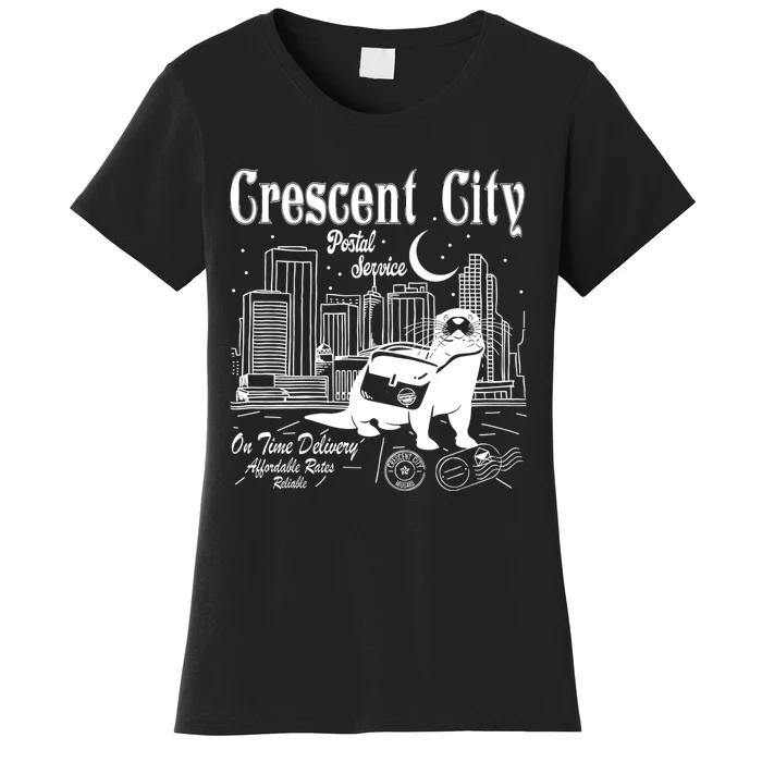 Crescent City Postal Service Messenger Otter Crescent City Women's T-Shirt