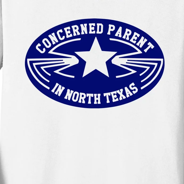 Concernedparentinnorthtexas Concerned Parent In North Texas Kids Long Sleeve Shirt