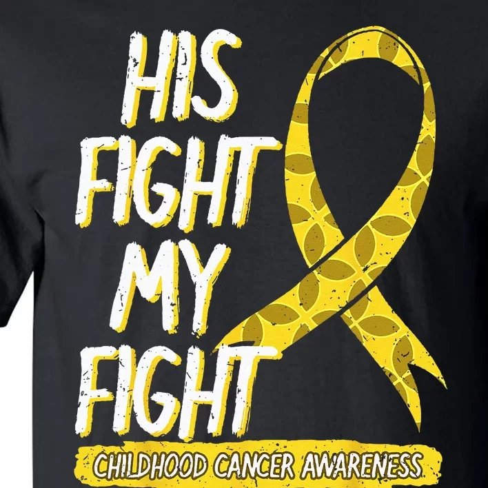 Childhood Cancer Pediatricians Ribbon Parents Mom Dad Gift Tall T-Shirt