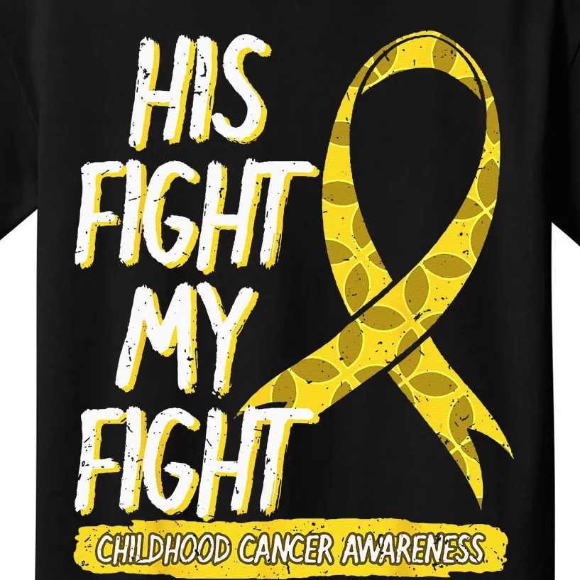 Childhood Cancer Pediatricians Ribbon Parents Mom Dad Gift Kids T-Shirt