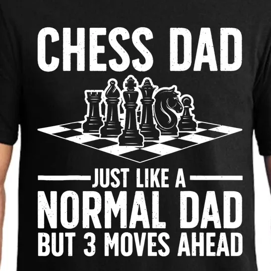 Cool Chess Player Art For Dad Knight Chess Lovers Pieces Pajama Set