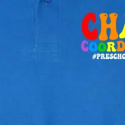 Chaos Coordinator PreK Teacher Preschool Teacher Great Gift Softstyle Adult Sport Polo