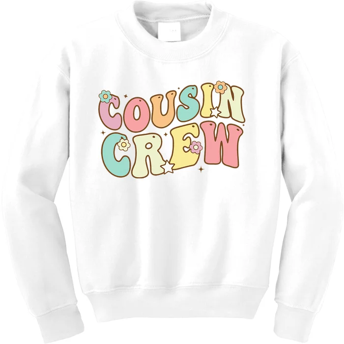 Cousin Crew Pajamas Matching Gifts Kids Sweatshirt