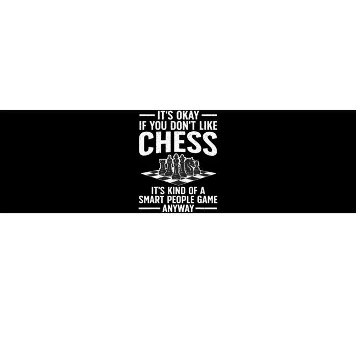 Cool Chess Players Art Chess Lover Novelty Bumper Sticker