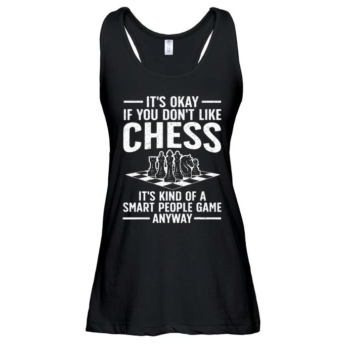 Cool Chess Players Art Chess Lover Novelty Ladies Essential Flowy Tank